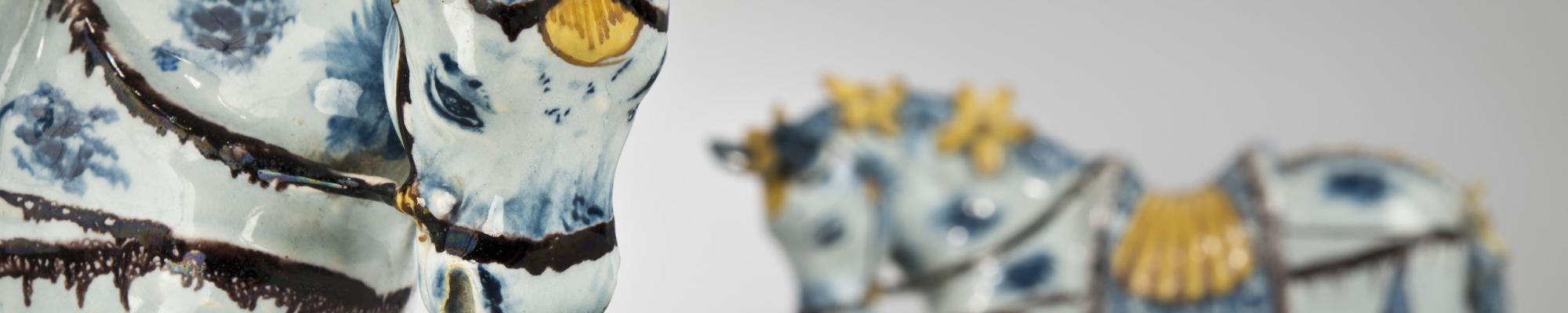 chevaux en porcelaine