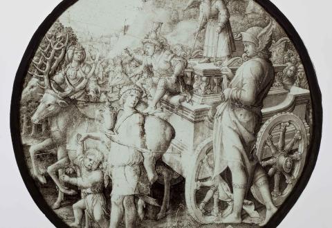 ‘Le Triomphe du Temps’ - Dirck Vellert, Anvers, 1517